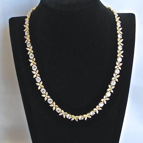 Diamond XO Necklace - Helen Ainson