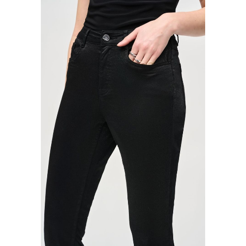 Joseph Ribkoff Classic Slim Foiled Print Denim Pant at Helen Ainson