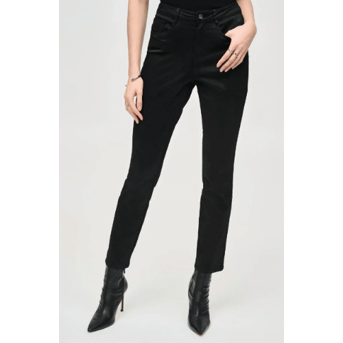 Joseph Ribkoff Classic Slim Foiled Print Denim Pant at Helen Ainson