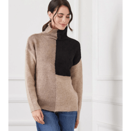 Karen Kane Colorblock Sweater at Helen Ainson