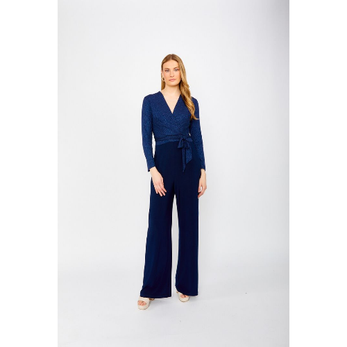 Frank Lyman Formal V-neck Jumpsuit at Helen Ainson