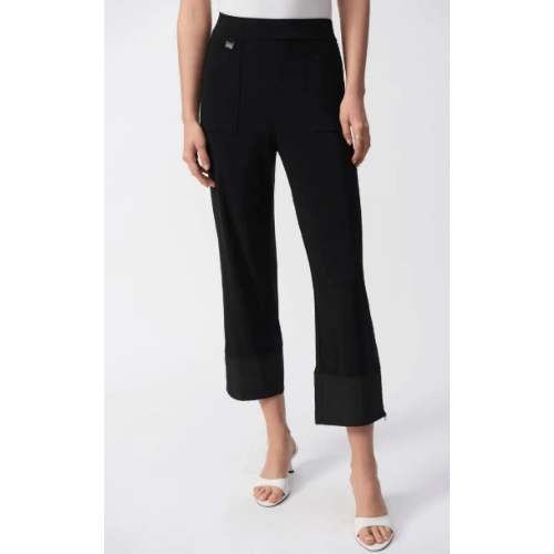 Joseph Ribkoff Silky Knit And Memory Straight Pants at Helen Ainson