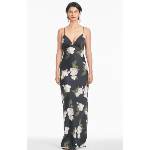 Sachin & Babi Alta Obsidian Blooms Gown at Helen Ainson