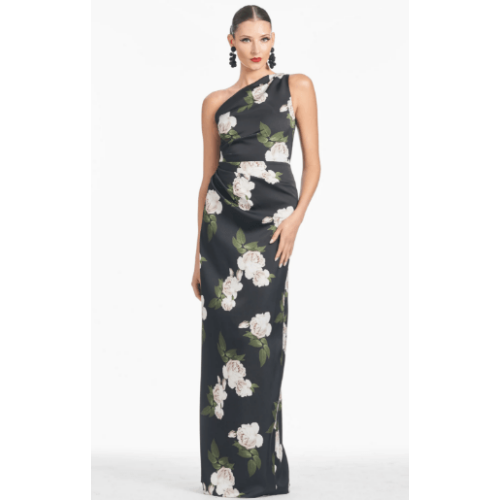 Sachin & Babi Delancy Obsidian Blooms Gown at Helen Ainson