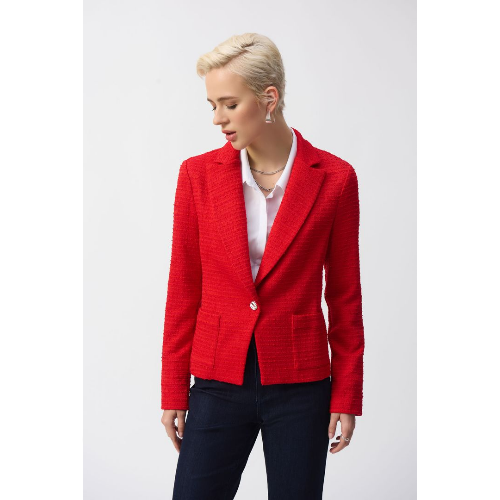 Joseph Ribkoff Bouclé Fitted Blazer at Helen Ainson