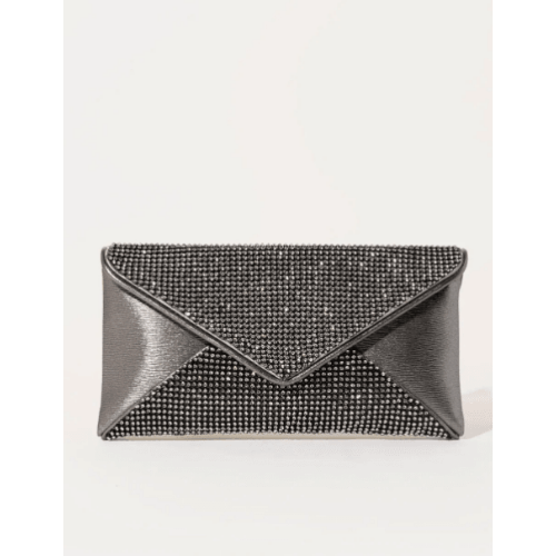 Cejon Crystal Envelope Clutch at Helen Ainson